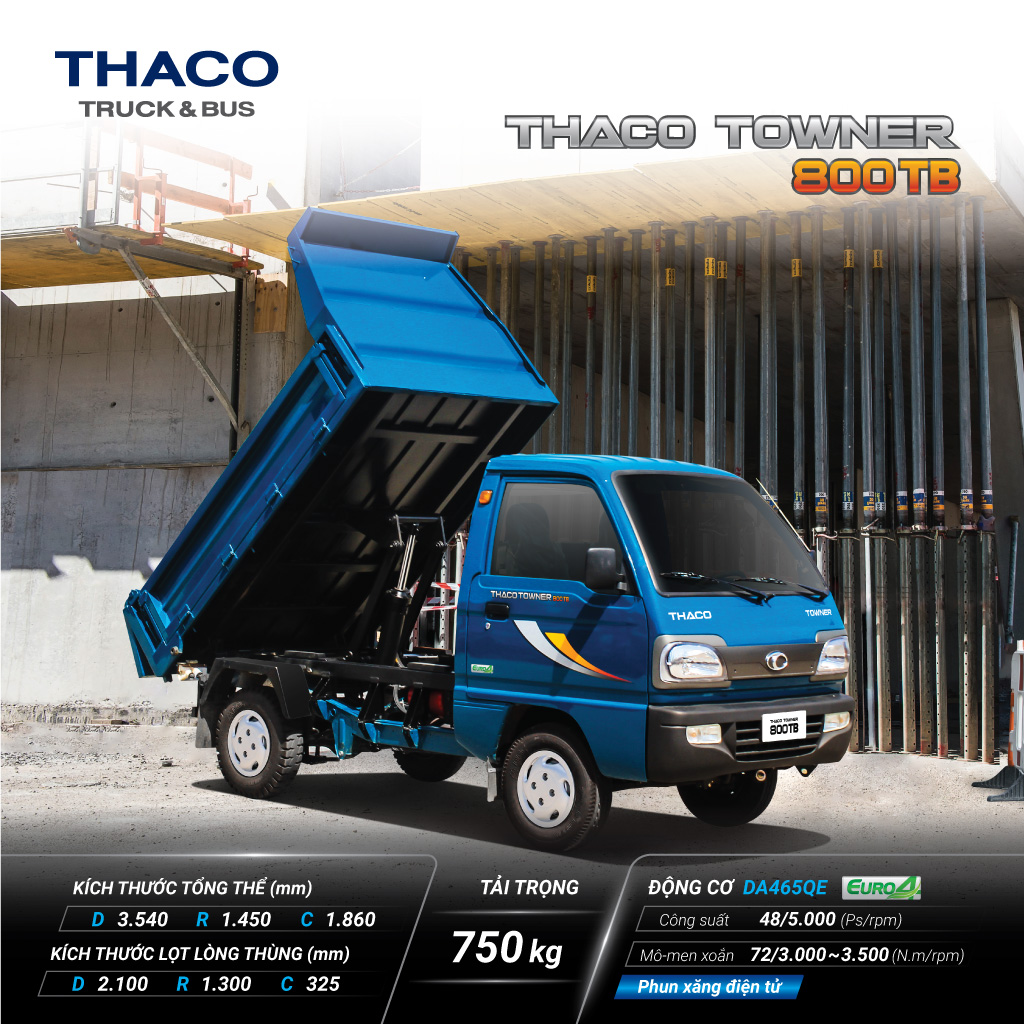 Bán Xe Tải Thaco Towner 950Kg Thaco Towner 750Kg Giá Rẻ Nhất Sài Gòn