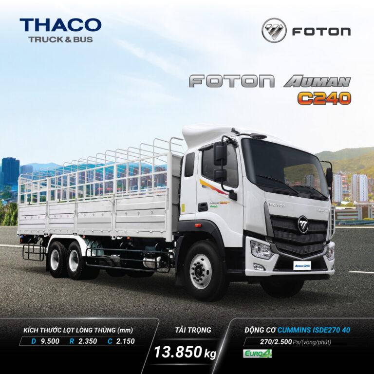 AUMAN C240 THÙNG BẠT