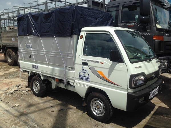 Thiết kế của xe tải nhỏ 500kg Thaco tại Thái Bình